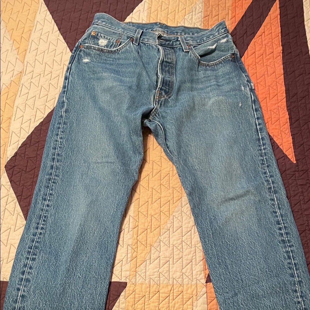 Levi’s straight leg jeans